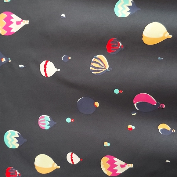 Kate Spade Head in the Clouds Hot Air Balloon Sweater Size Large Blue Multicolor - Picture 8 of 16